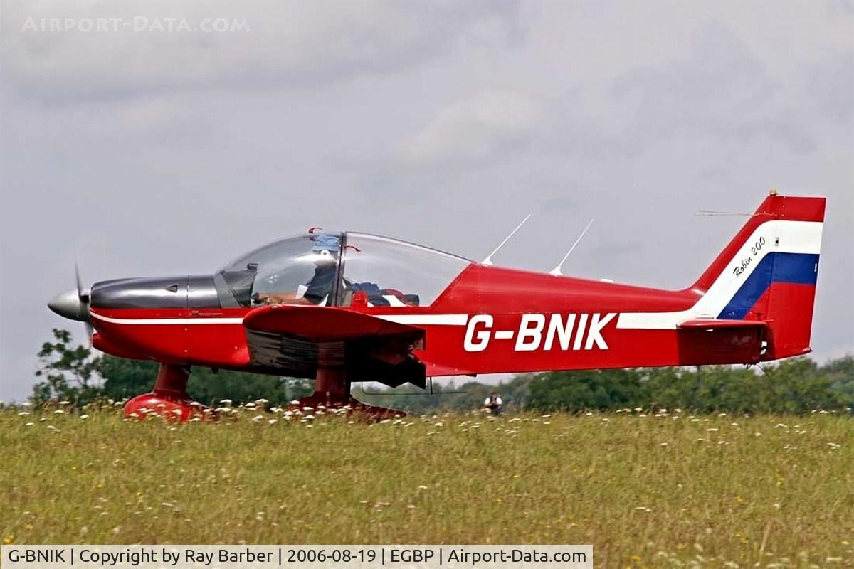 G-BNIK, 1974 Robin HR-200-120B C/N 43, Robin HR.200/120B Club [43] Kemble~G 19/08/2006