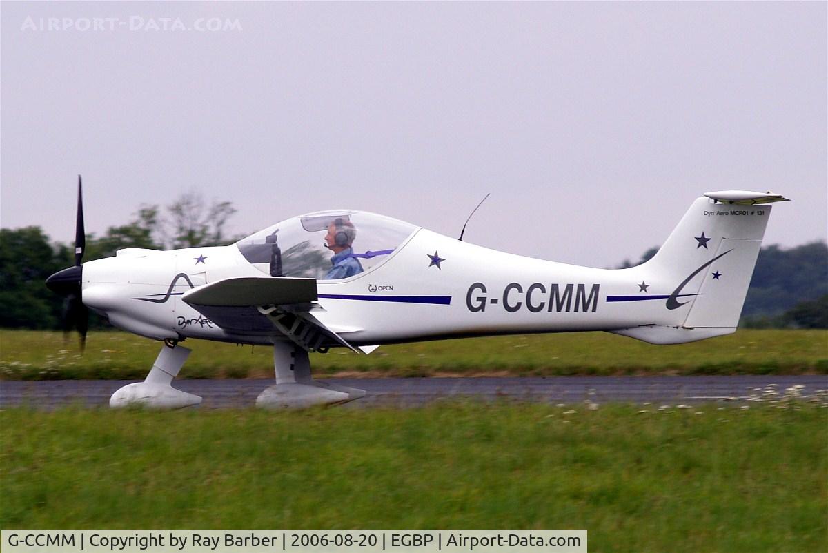 G-CCMM, 2003 Dyn'Aero MCR-01 ULC Banbi C/N PFA 301B-13945, Dyn Aero MCR-01 Banbi ULC [PFA 301B-13945] Kemble~G 20/08/2006