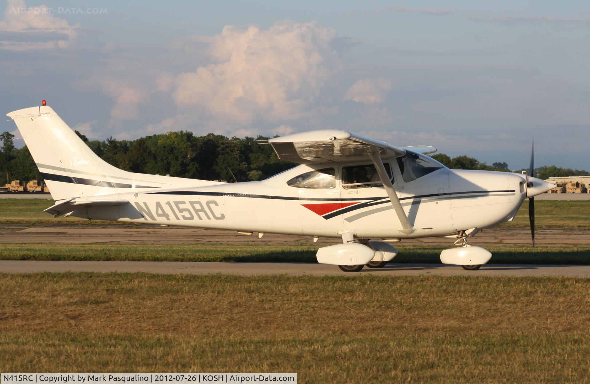 N415RC, 1998 Cessna 182S Skylane C/N 18280302, Cessna 182S