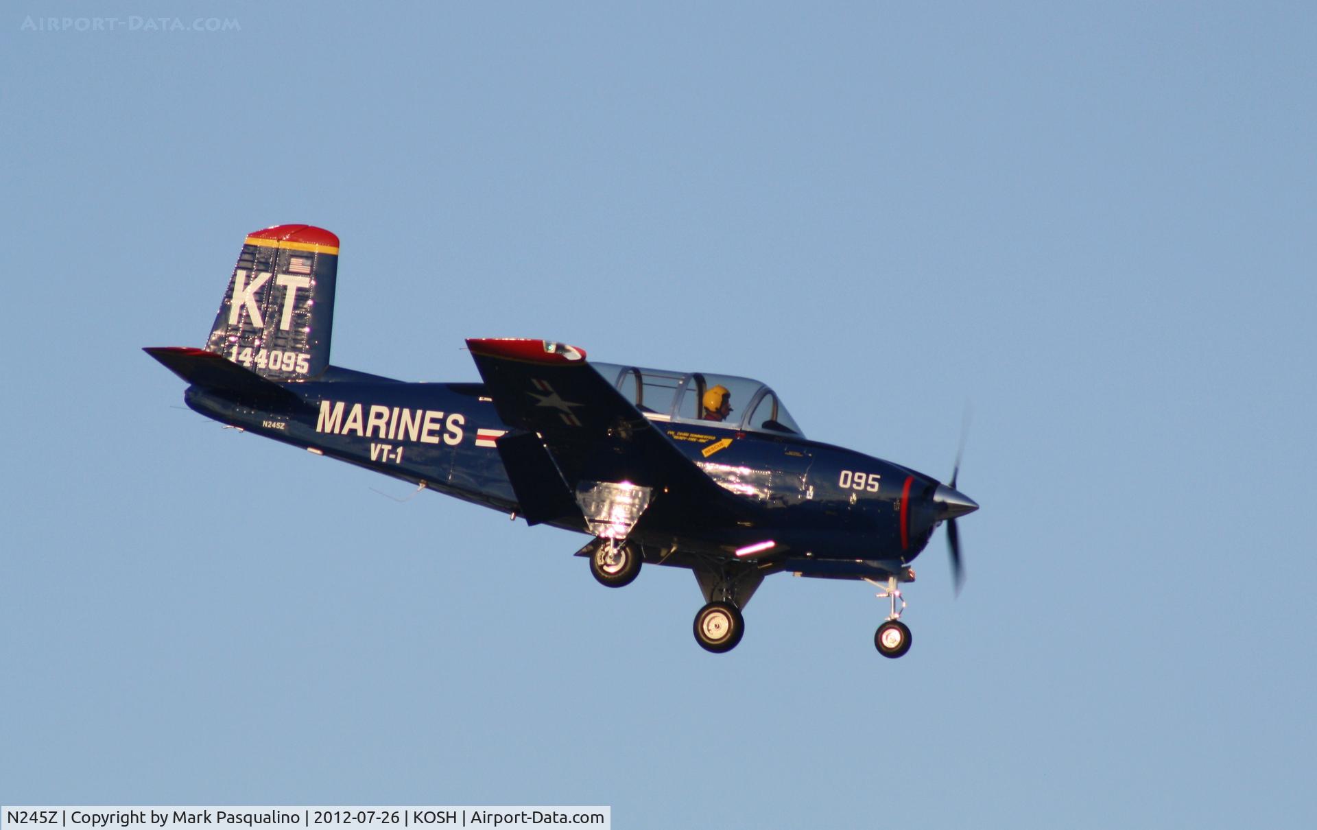N245Z, 1957 Beech T-34B C/N 144095, Beech T-34B