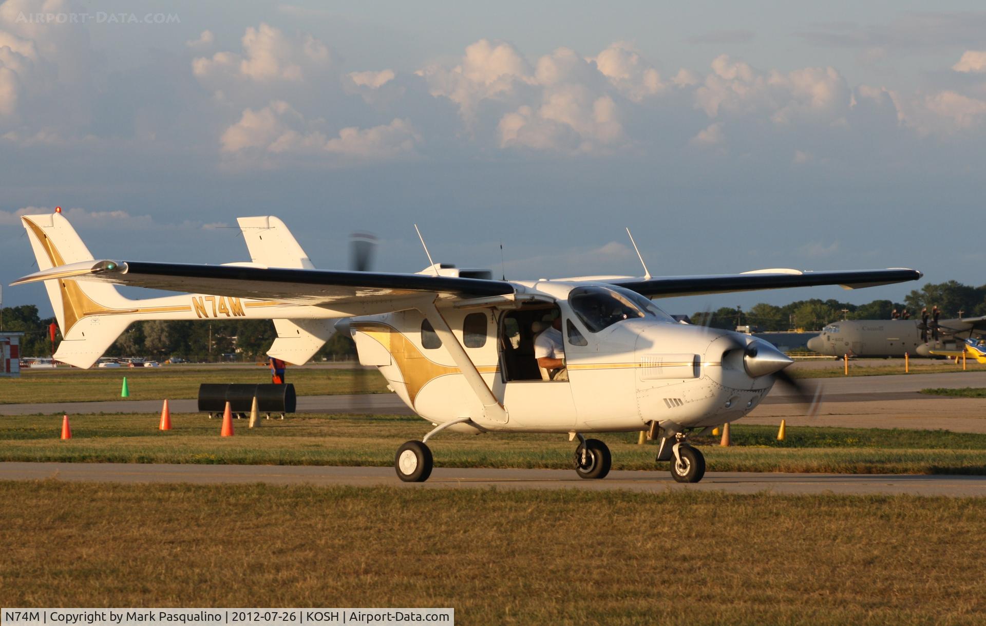 N74M, 1977 Cessna T337G Turbo Super Skymaster C/N P3370278, Cessna T337G