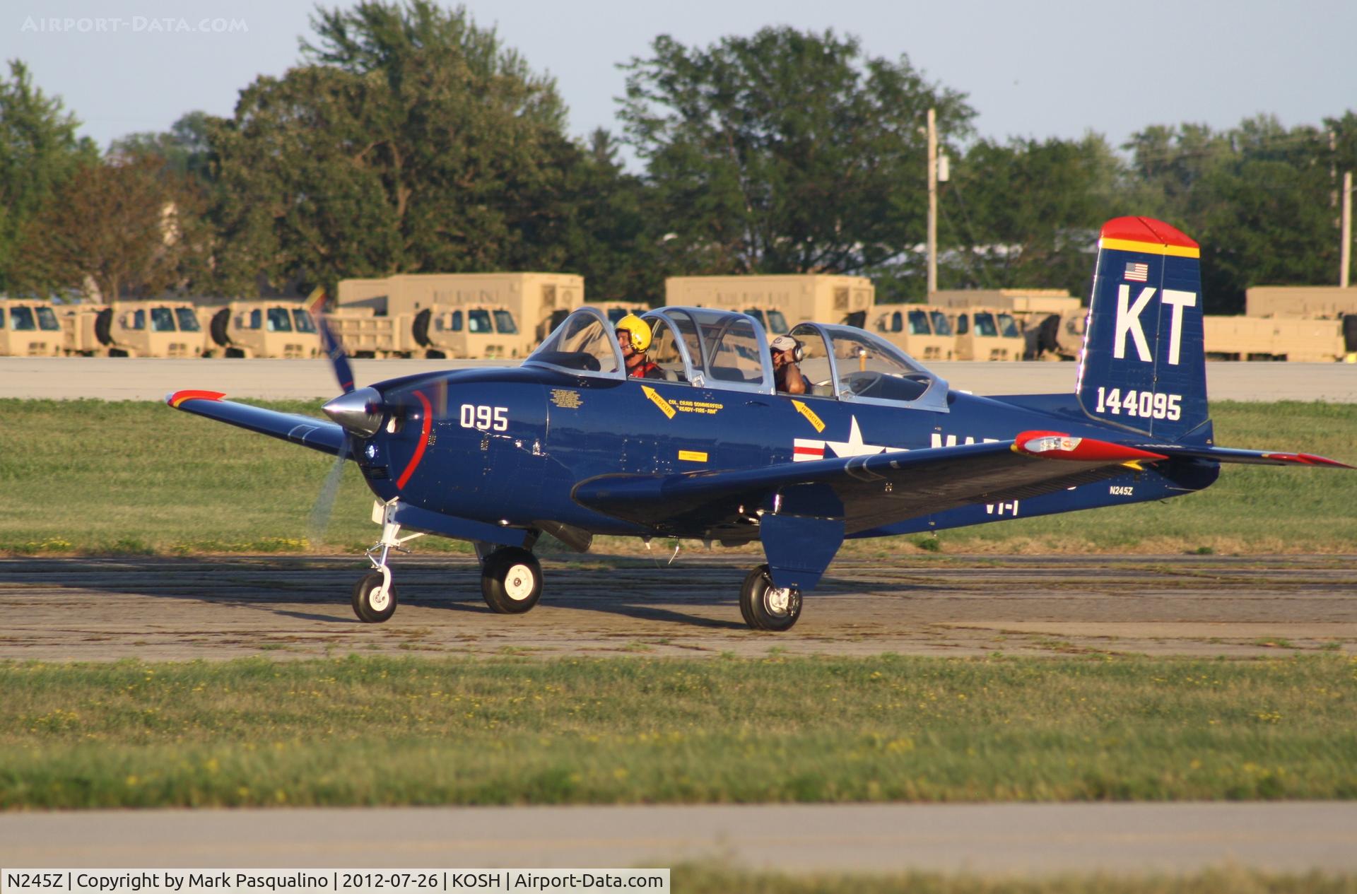 N245Z, 1957 Beech T-34B C/N 144095, Beech T-34B