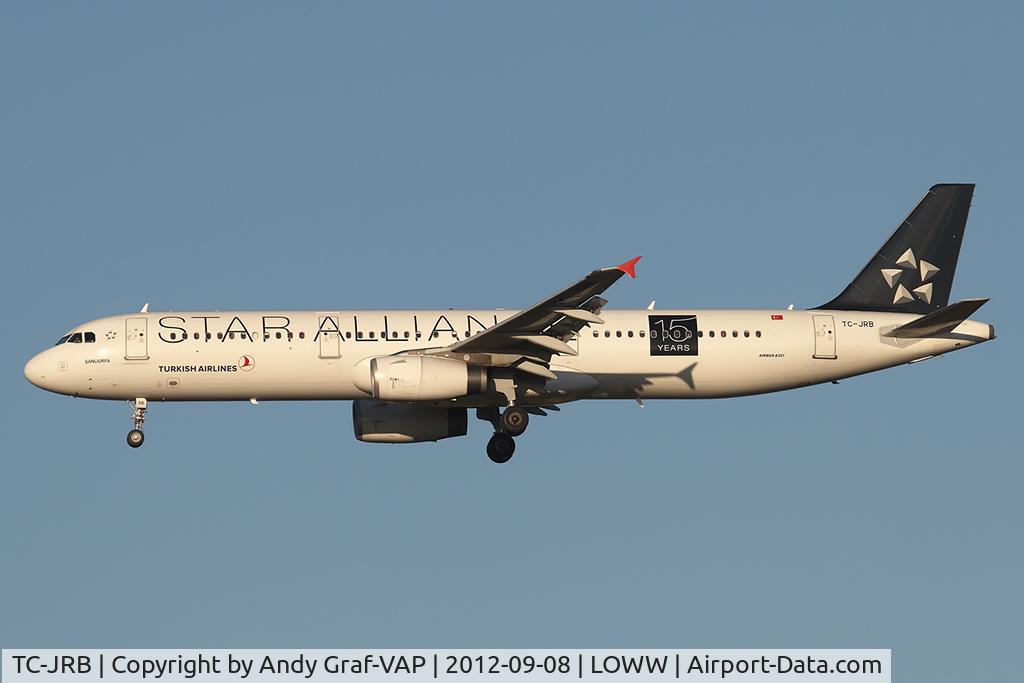 TC-JRB, 2006 Airbus A321-231 C/N 2868, Turkish Airlines A321