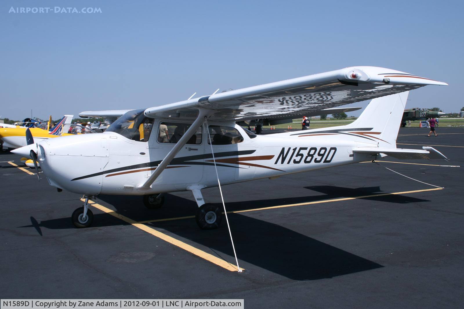 N1589D, 2005 Cessna 172R C/N 17281255, On the ramp during Warbirds on Parade 2012 at Lancaster Airport