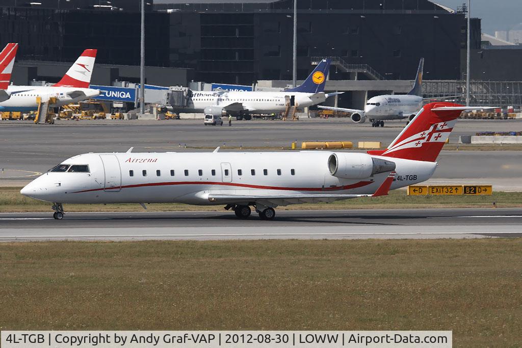 4L-TGB, 2000 Canadair CRJ-200LR (CL-600-2B19) C/N 7442, Air Zena CRJ