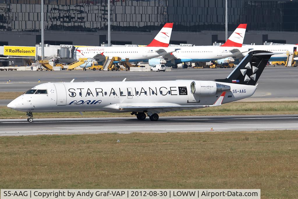 S5-AAG, 2000 Canadair CRJ-200LR (CL-600-2B19) C/N 7384, Adria Airways CRJ