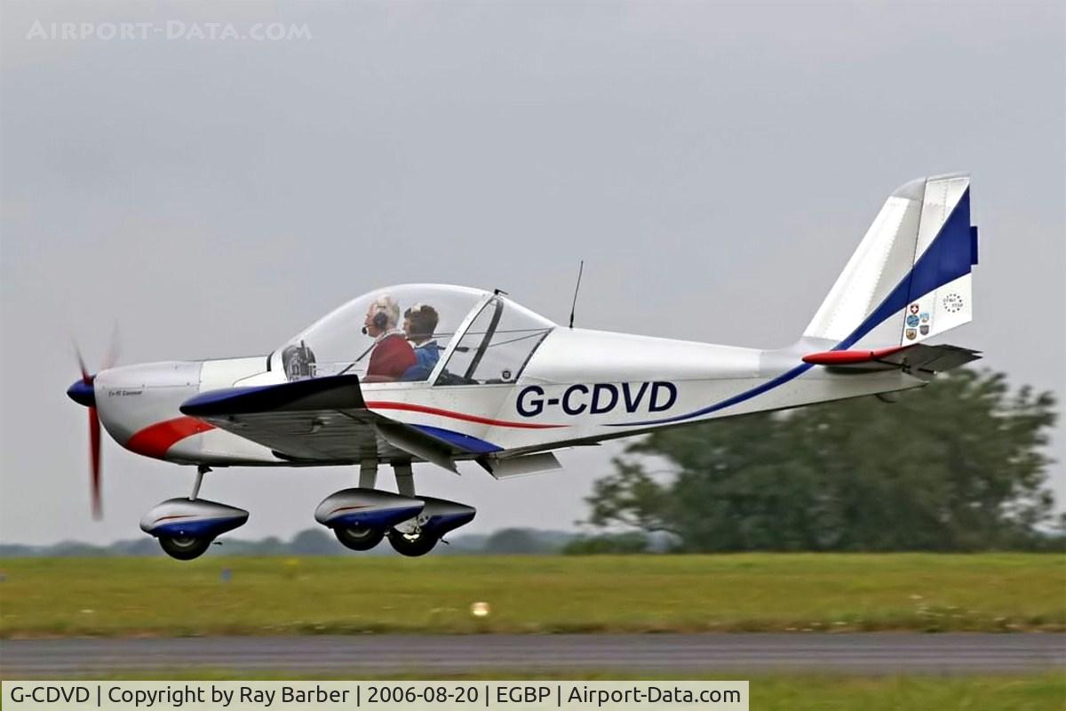 G-CDVD, 2006 Aerotechnik EV-97 Eurostar C/N PFA 315-14485, Evektor EV-97 Eurostar [PFA 315-14485] Kemble~G 20/08/2006