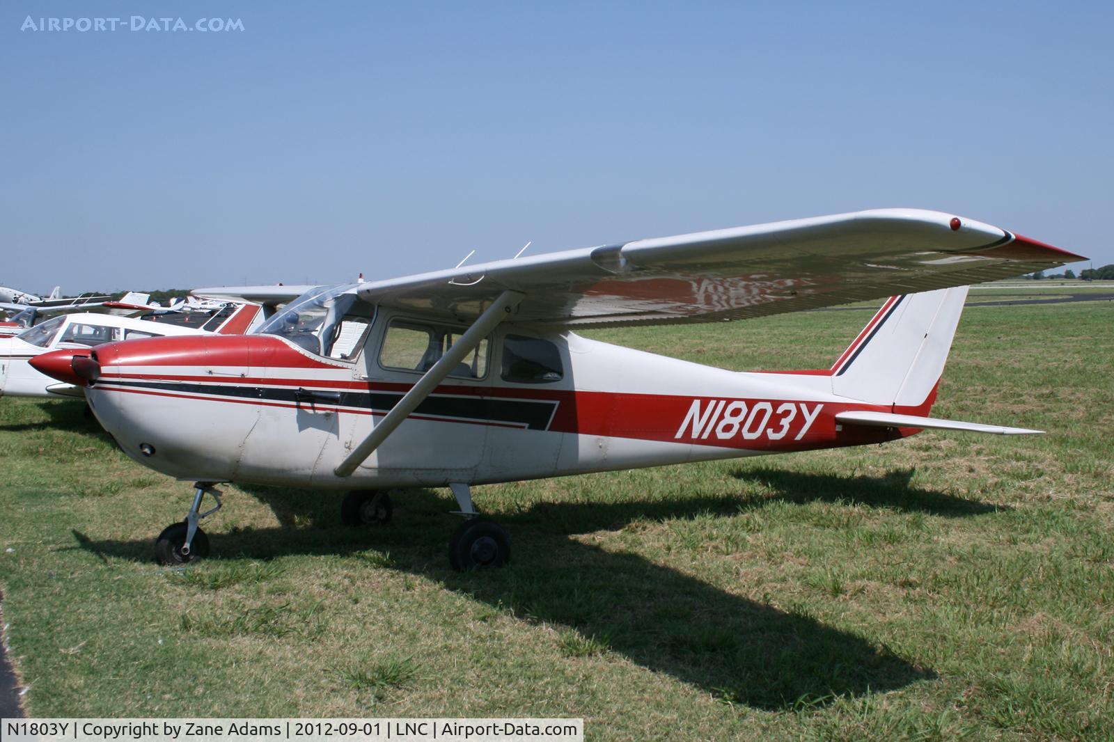 N1803Y, 1962 Cessna 172C C/N 17249403, On the ramp during Warbirds on Parade 2012 at Lancaster Airport