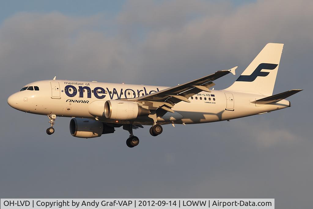 OH-LVD, 2000 Airbus A319-112 C/N 1352, Finnair A319