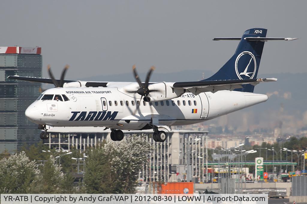 YR-ATB, 1997 ATR 42-500 C/N 569, Tarom ATR42