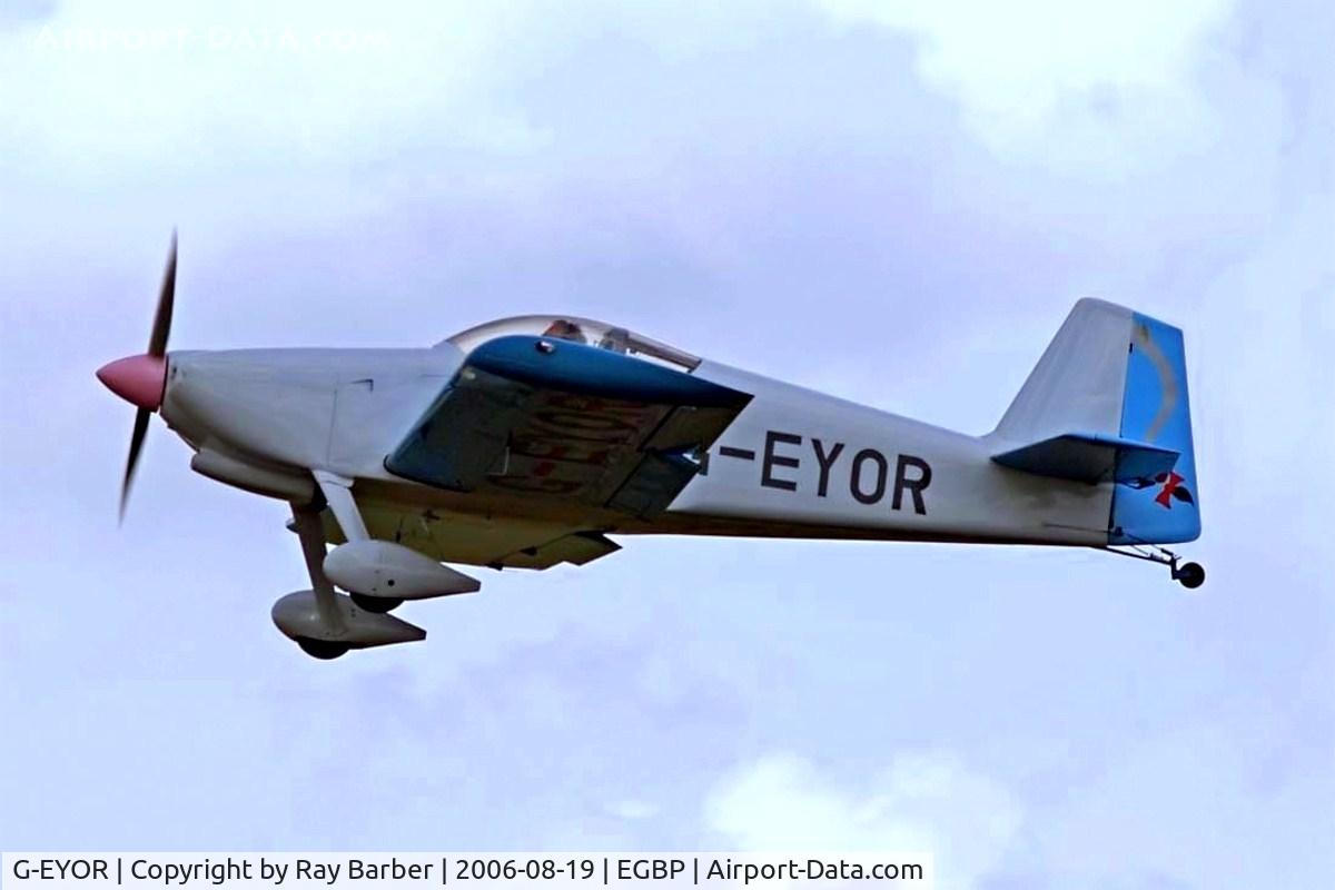 G-EYOR, 2001 Vans RV-6 C/N PFA 181A-13259, Van's RV-6 [PFA 181A-13259] Kemble~G 19/08/2006
