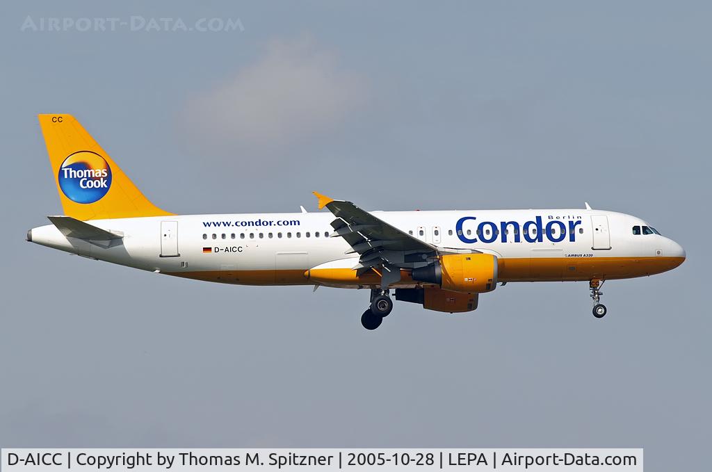 D-AICC, 1998 Airbus A320-212 C/N 0809, Condor Berlin D-AICC, test reg: F-WWIE