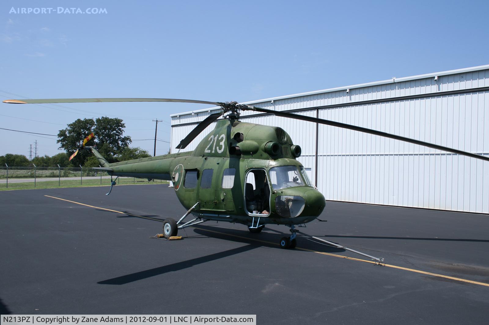 N213PZ, Mil MI-2 C/N 515250087, On the ramp during Warbirds on Parade 2012 at Lancaster Airport - Cold War Air Museum Hoplite