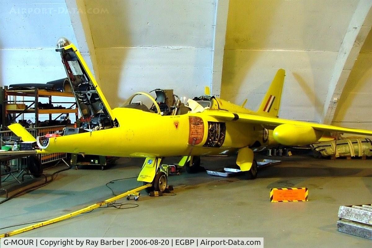 G-MOUR, 1964 Hawker Siddeley Gnat T.1 C/N FL596, Folland Gnat T.1 [FL.596] Kemble~G 20/08/2006