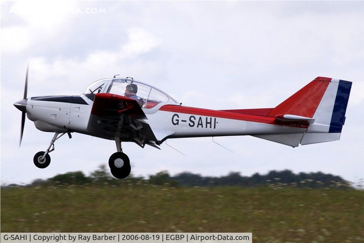 G-SAHI, 1981 Trago Mills SAH 1 C/N 001, Trago Mills SAH-1 [SAH1-001] Kemble~G 19/08/2006