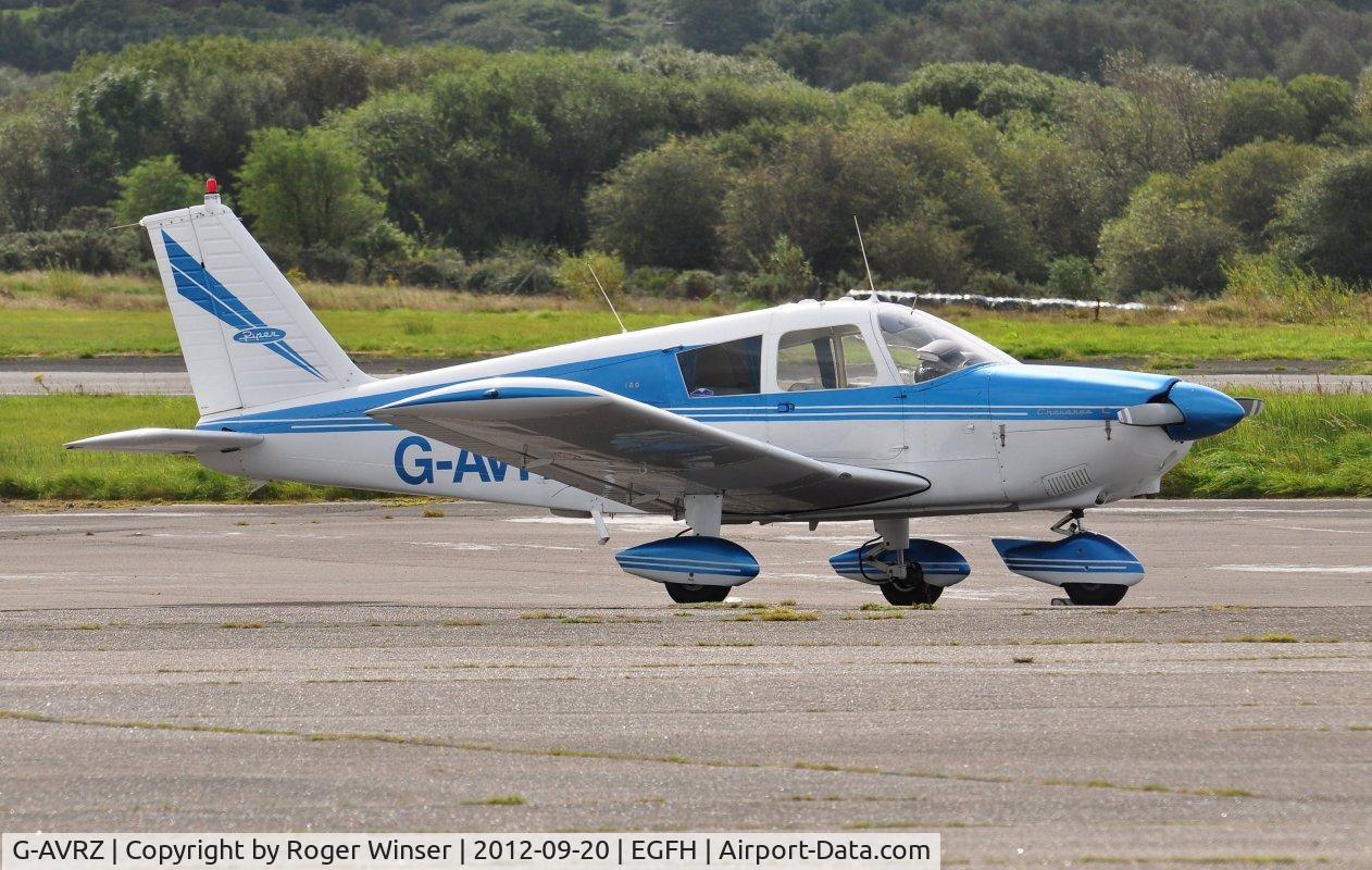 G-AVRZ, 1967 Piper PA-28-180 Cherokee C/N 28-4137, Visiting Cherokee.