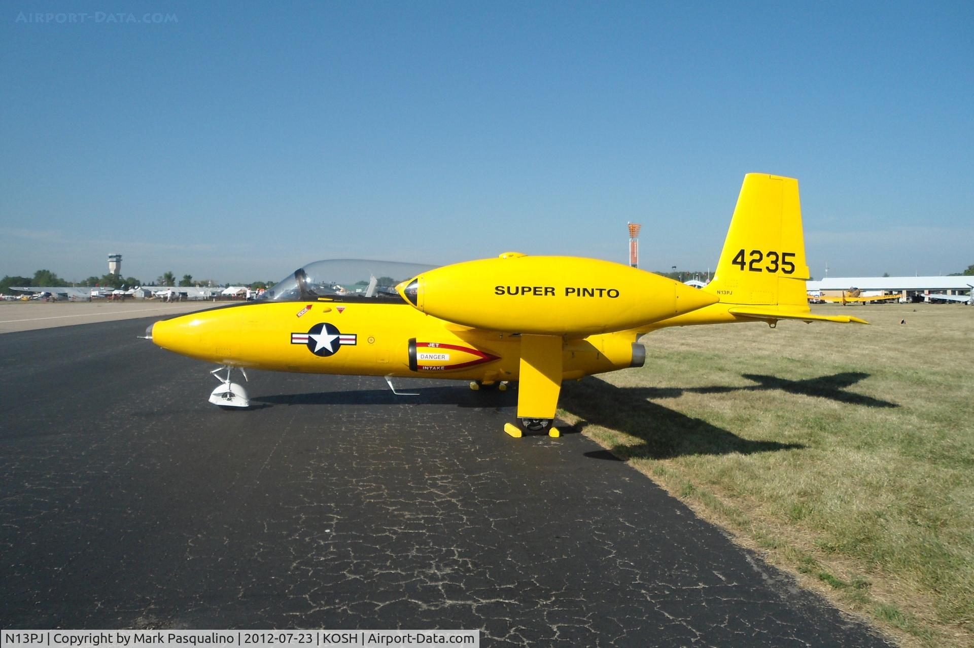 N13PJ, Temco TT-1 Super Pinto C/N TE-13  BuNo.144235, Temco TT-1