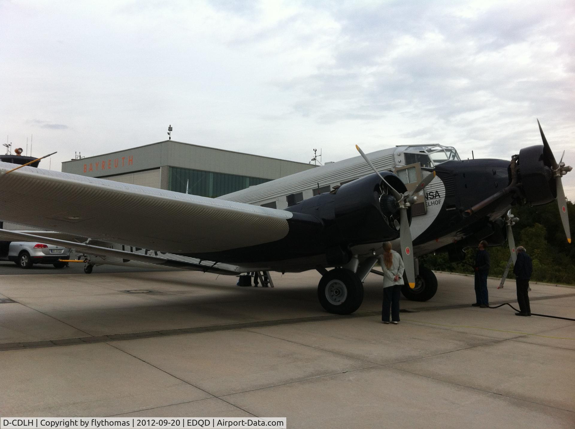 D-CDLH, 1936 Junkers Ju-52/3m C/N 130714, Ju-52 Lufthansa Bindlacher Berg