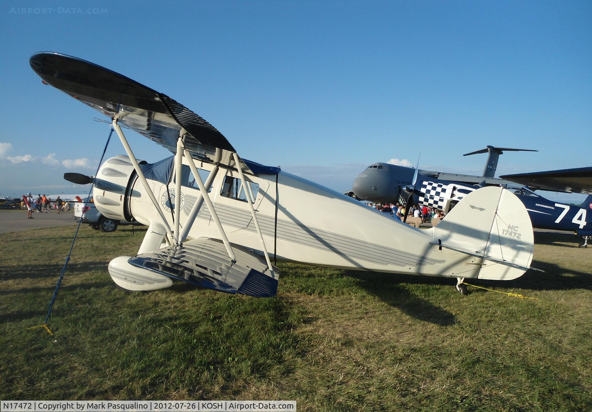 N17472, 1937 Waco YKS-7 C/N 4612, Waco YKS-7
