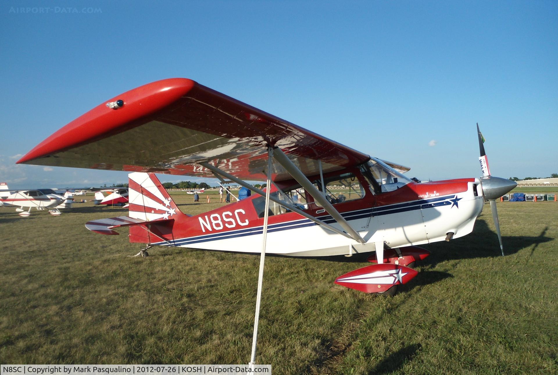 N8SC, Bellanca 8KCAB Decathlon C/N 584-80, Bellanca 8KCAB