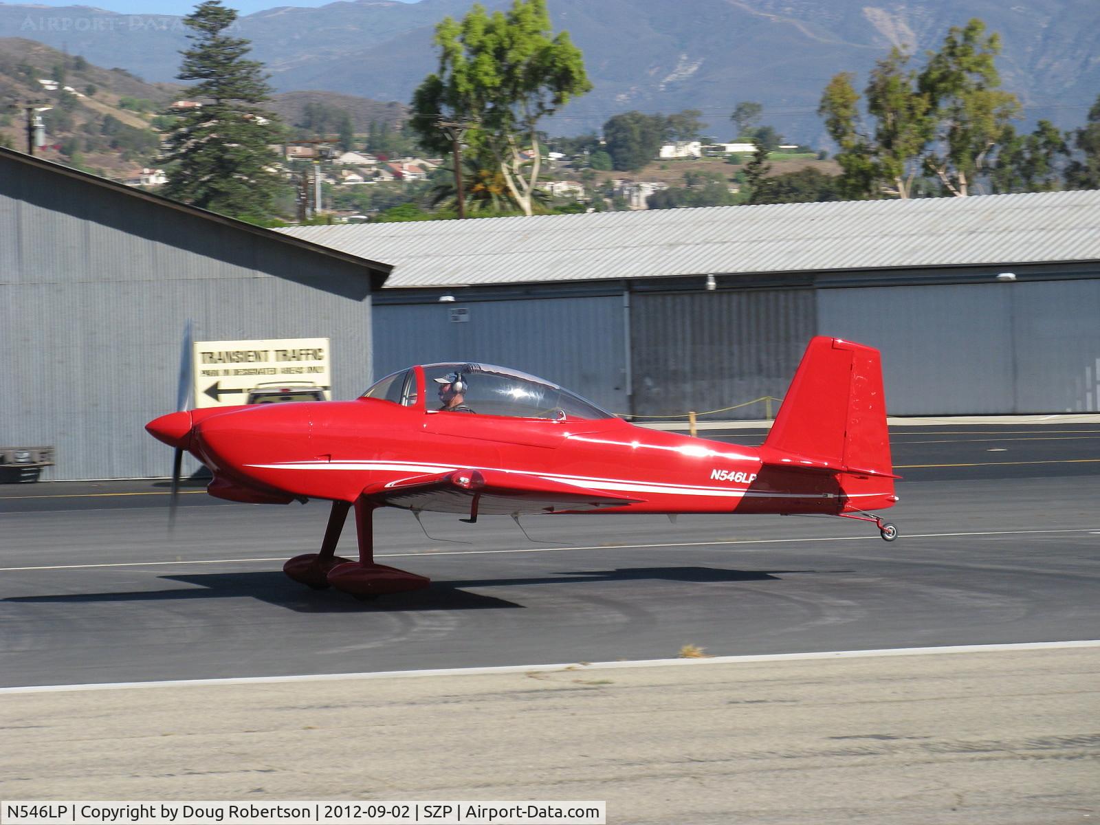 N546LP, Vans RV-8 C/N 82726, 2007 Obrien OBRIEN SPECIAL VAN's RV-8, Lycoming IO-360EXP 180 Hp, takeoff roll Rwy 22, tail already up