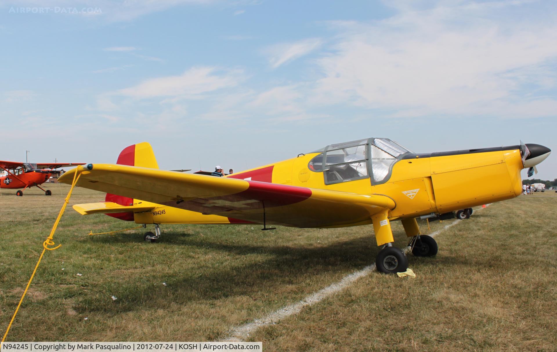 N94245, 1949 Bucker Bu-181 Bestmann C/N 25145, Bucker BU-181
