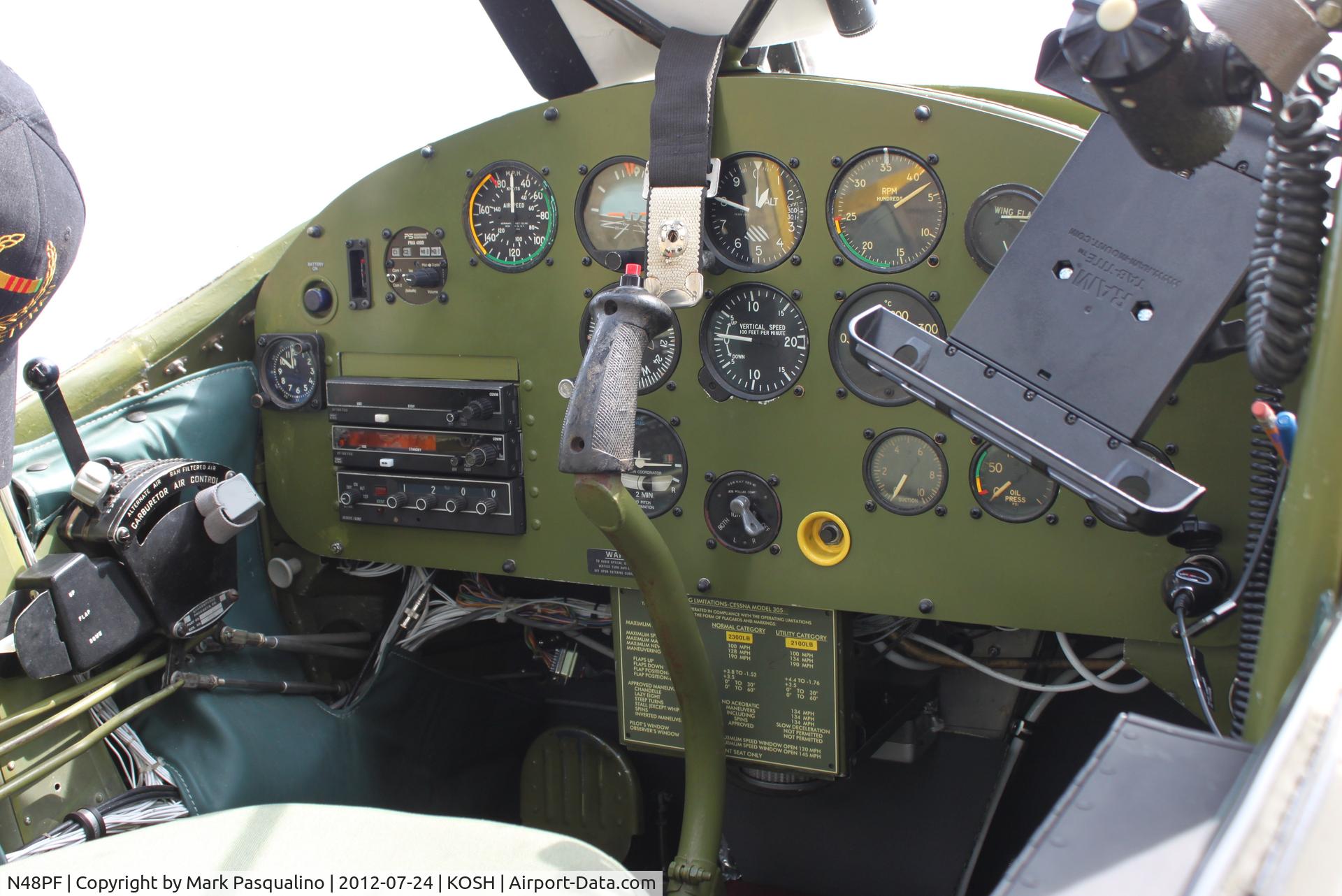N48PF, 1971 Cessna 305A C/N 23721, Cessna 305A