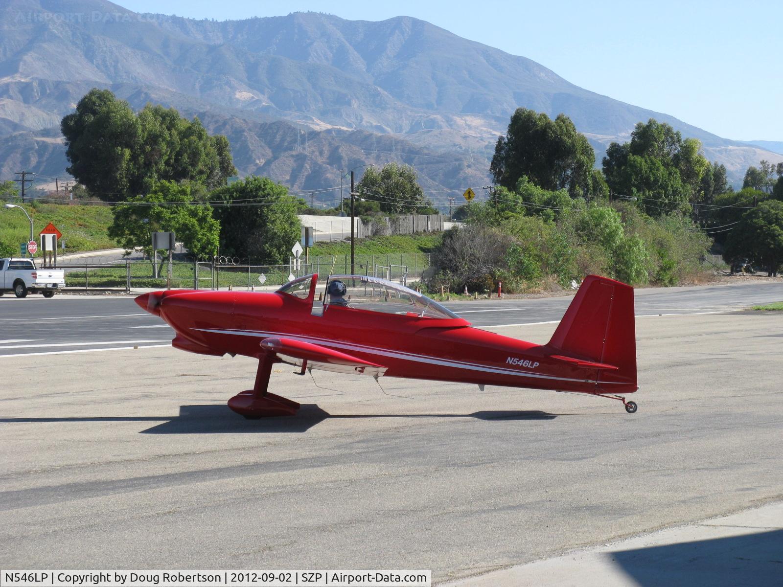 N546LP, Vans RV-8 C/N 82726, 2007 Obrien OBRIEN SPECIAL VAN's RV-8, Lycoming IO-360EXP 180 Hp, holding short for crossing Rwy 22