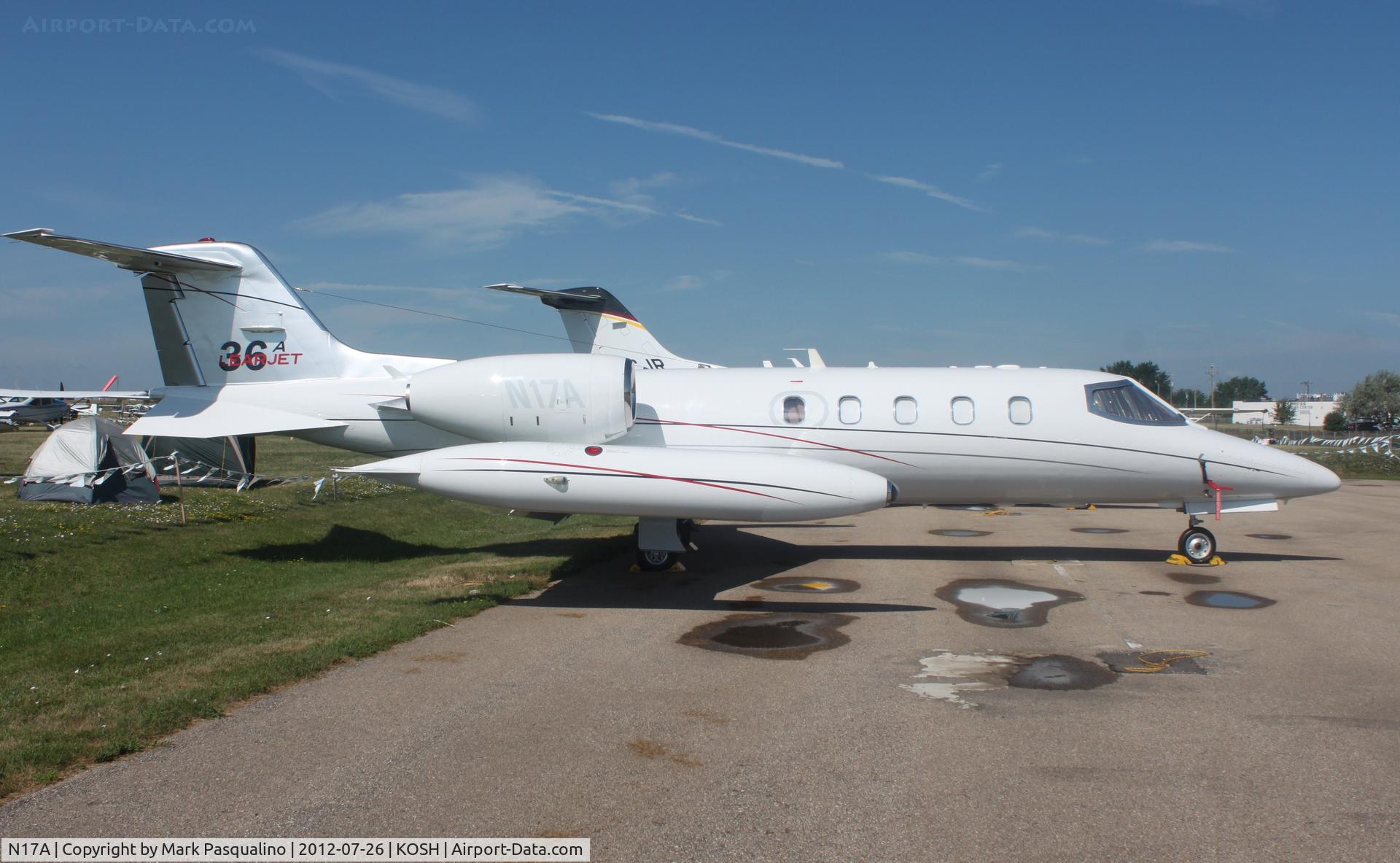 N17A, 1980 Learjet 36A C/N 36-046, Lear Jet 36