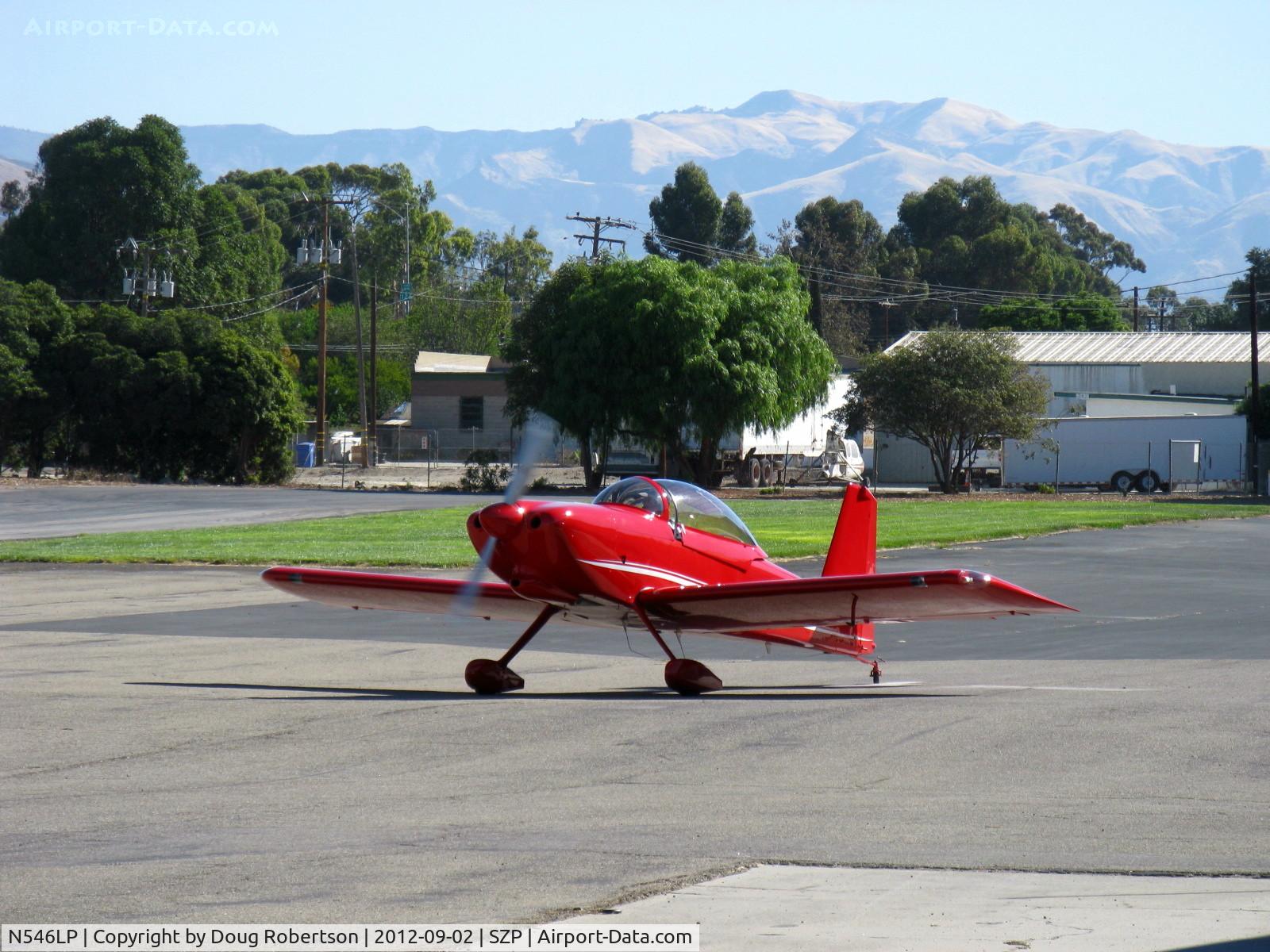 N546LP, Vans RV-8 C/N 82726, 2007 Obrien OBRIEN SPECIAL VAN's RV-8, Lycoming IO-360EXP 180 Hp, taxi