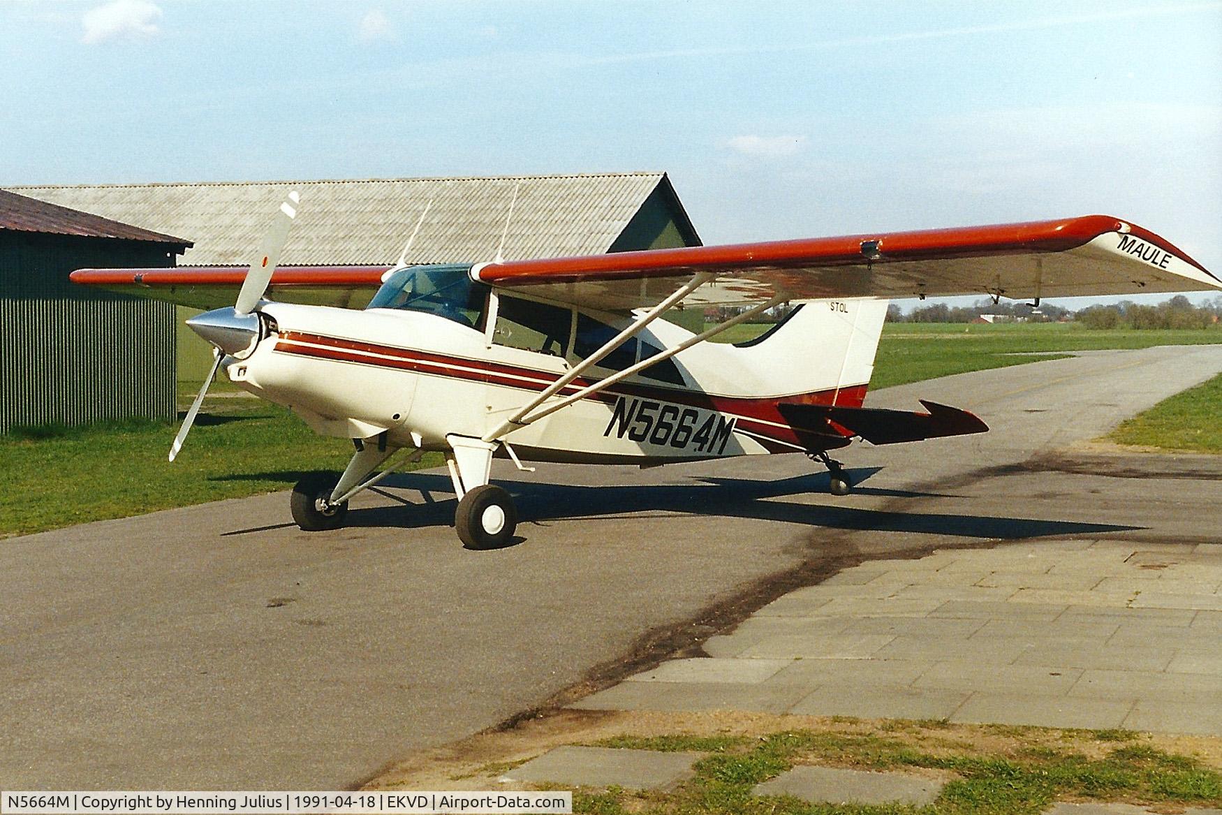 N5664M, Maule M-7-235 Super Rocket C/N 4029C, 1991 at EKVD