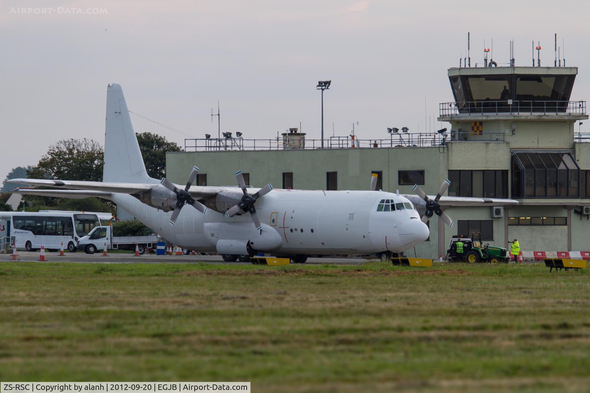 ZS-RSC, 1972 Lockheed L-100-30 Hercules (L-382G) C/N 382-4475, Reported to have been involved in a minor altercation with a GPU which delayed departure