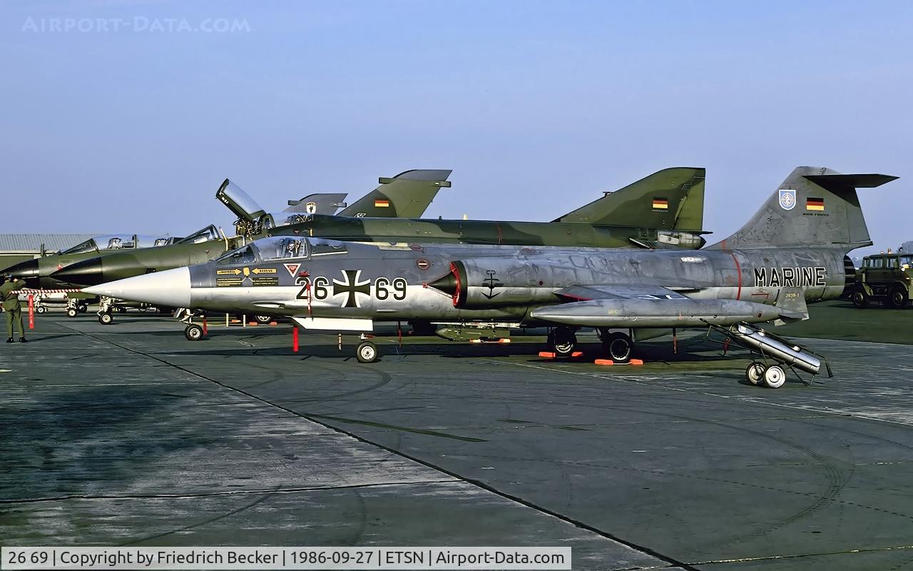 26 69, Lockheed F-104G Starfighter C/N 683-7415, static display