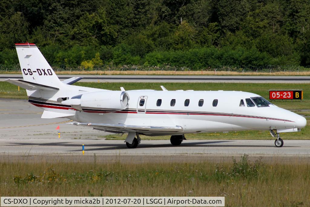 CS-DXO, 2007 Cessna 560 Citation Excel C/N 560-5692, Taxiing