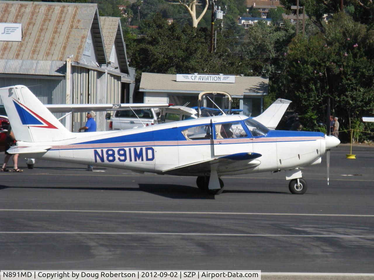 N891MD, 1960 Piper PA-24-250 Comanche C/N 24-2045, 1960 Piper PA-24-250 COMANCHE, Lycoming O-540 250 Hp, taxi