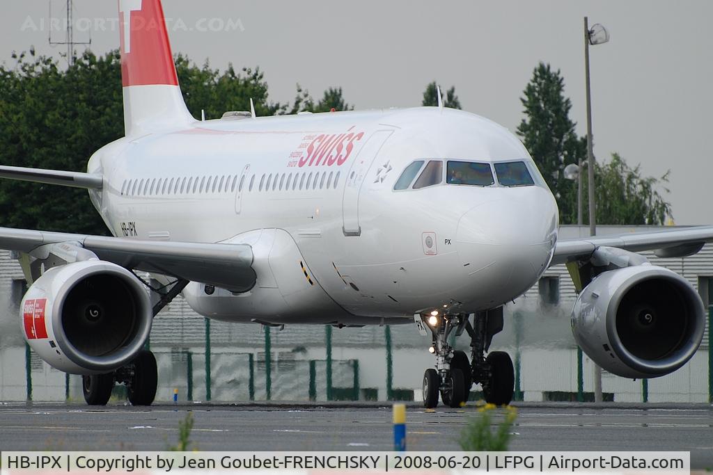 HB-IPX, 1996 Airbus A319-112 C/N 612, SWR [LX] Swiss International Air Lines