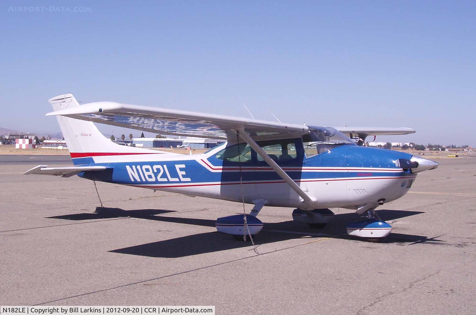 N182LE, 1975 Cessna 182P Skylane C/N 18263959, Visitor again.