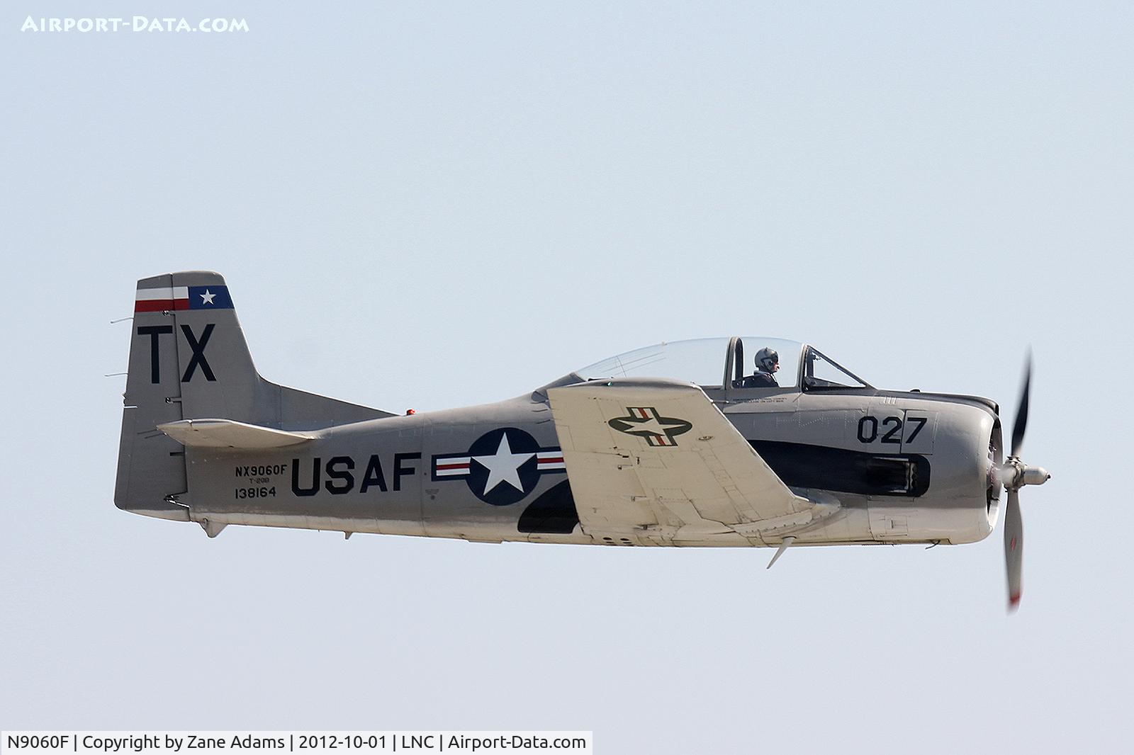 N9060F, 1957 North American T-28B Trojan C/N 200-235 (138164), Landing at Lancaster Airport during Warbirds on Parade 2012