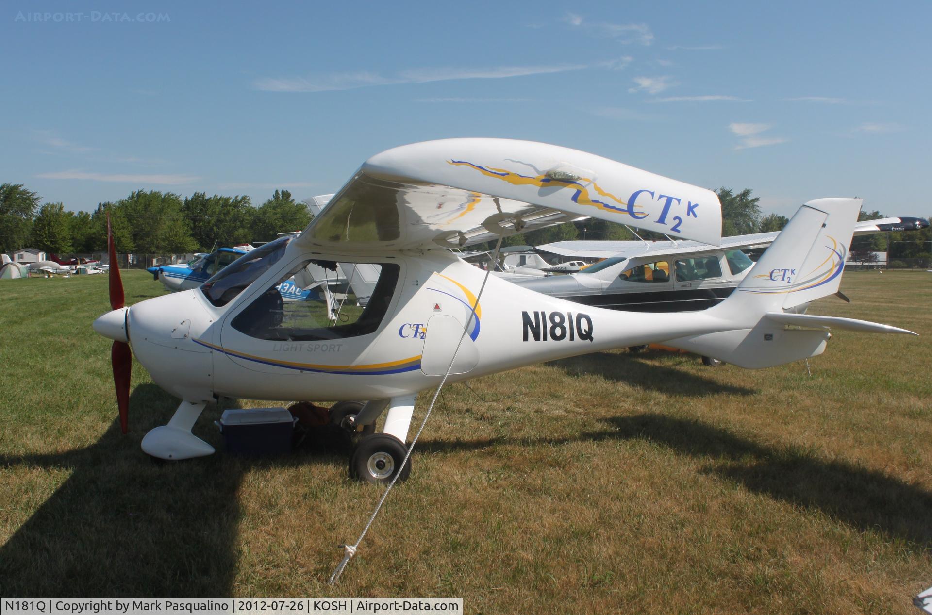 N181Q, 2004 Flight Design CT2K C/N 04-04-05, Flight Design Gmbh CT2K