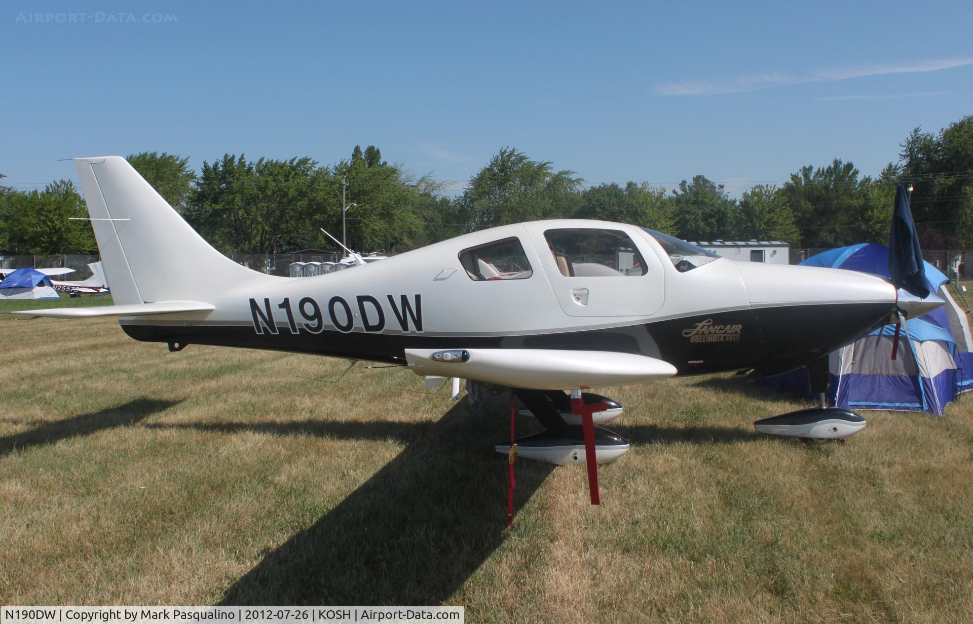 N190DW, 2003 Lancair LC42-550FG C/N 42002, Lancair LC42-550FG