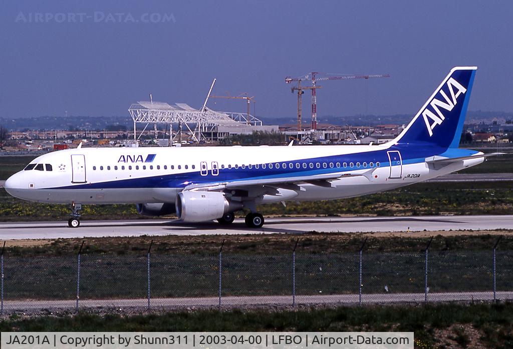 JA201A, 2003 Airbus A320-211 C/N 1973, Delivery day...