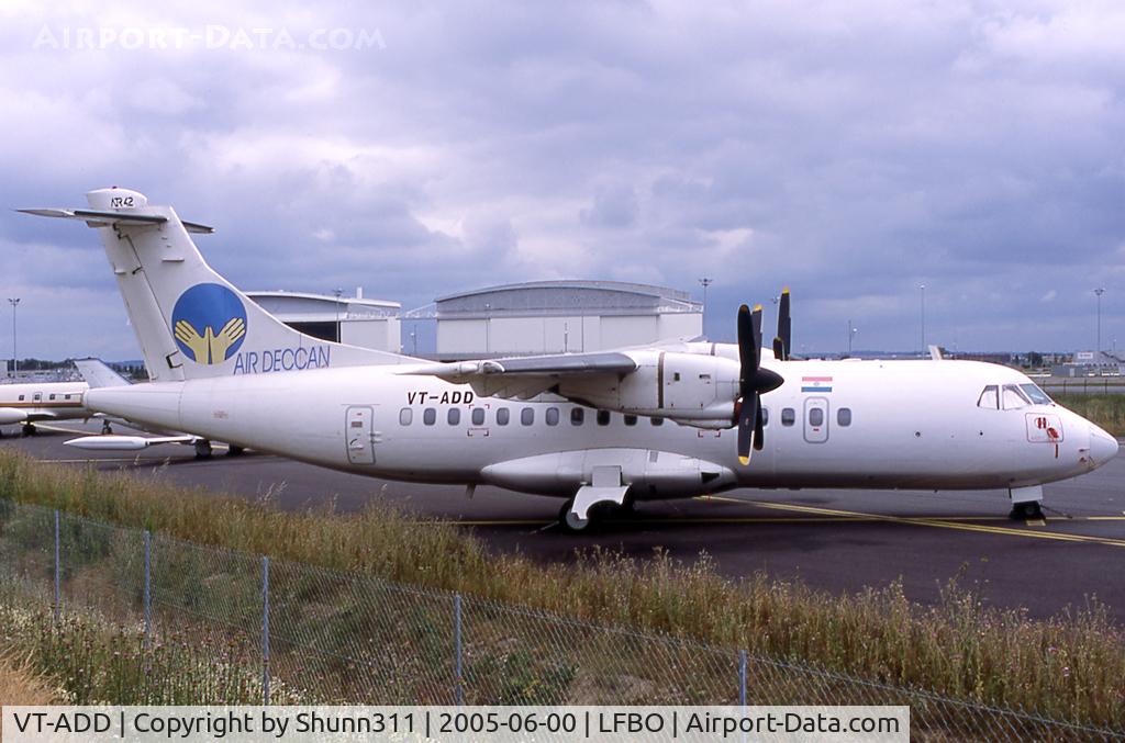 VT-ADD, 1990 ATR 42-300 C/N 208, Stored after to be returned to lessor...