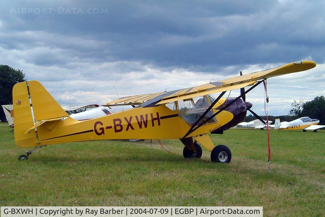G-BXWH, 2000 Denney Kitfox 4-1200 Speedster C/N PFA 172A-12343, Denney Kitfox Mk.IV-1200 Speedster [PFA 172A-12343] Kemble~G 09/07/2004