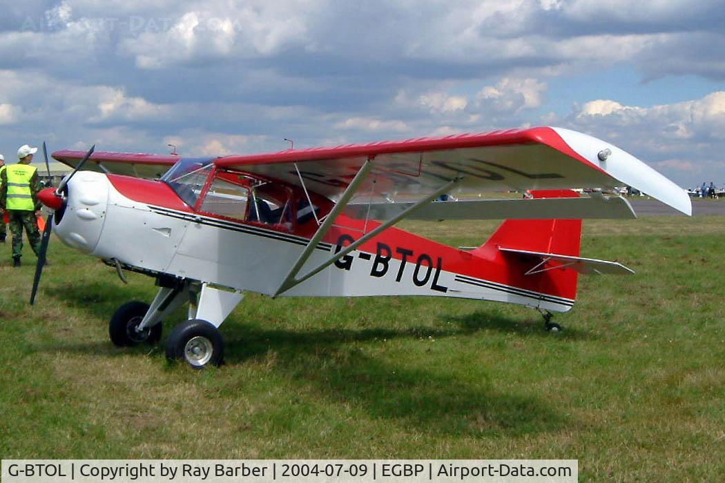 G-BTOL, 1993 Denney Kitfox Mk3 C/N PFA 172-12052, Denney Kitfox Mk.III [PFA 172-12052] Kemble~G 09/07/2004