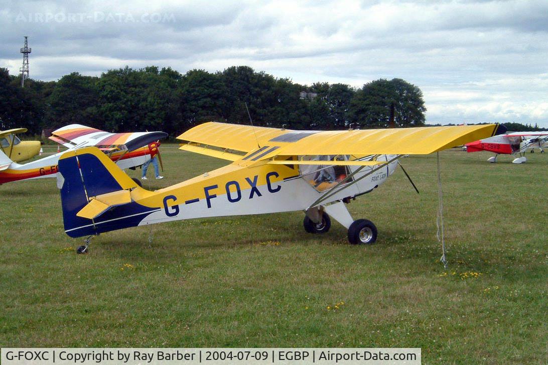 G-FOXC, 1991 Denney Kitfox Mk3 C/N PFA 172-11900, Denney Kitfox Mk.III [PFA 172-11900] Kemble~G 09/07/2004