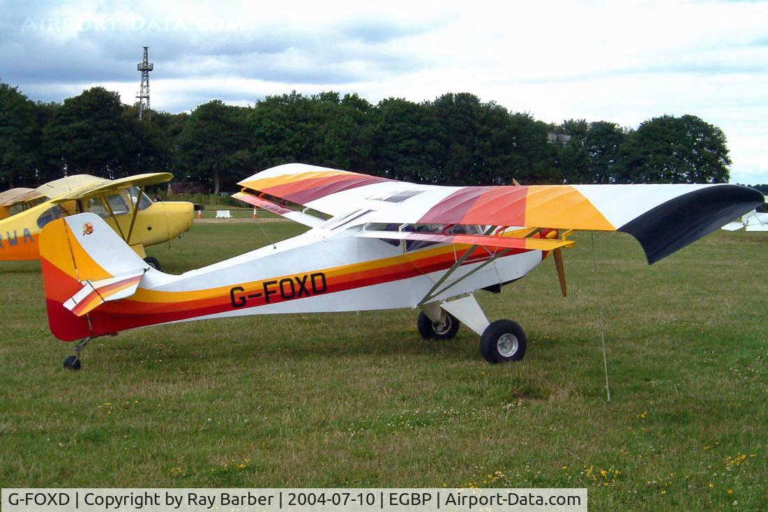 G-FOXD, 1996 Denney Kitfox MK2 C/N PFA 172-11618, Denney Kitfox Mk.II [PFA 172-11618] Kemble~G 10/07/2004