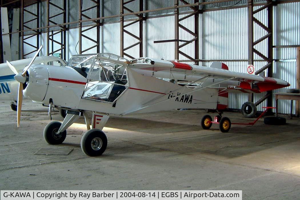 G-KAWA, 1994 Denney Kitfox Mk2 C/N PFA 172-11822, Denney Kitfox  Mk.II [PFA 172-11822] Shobdon~G 14/08/2004