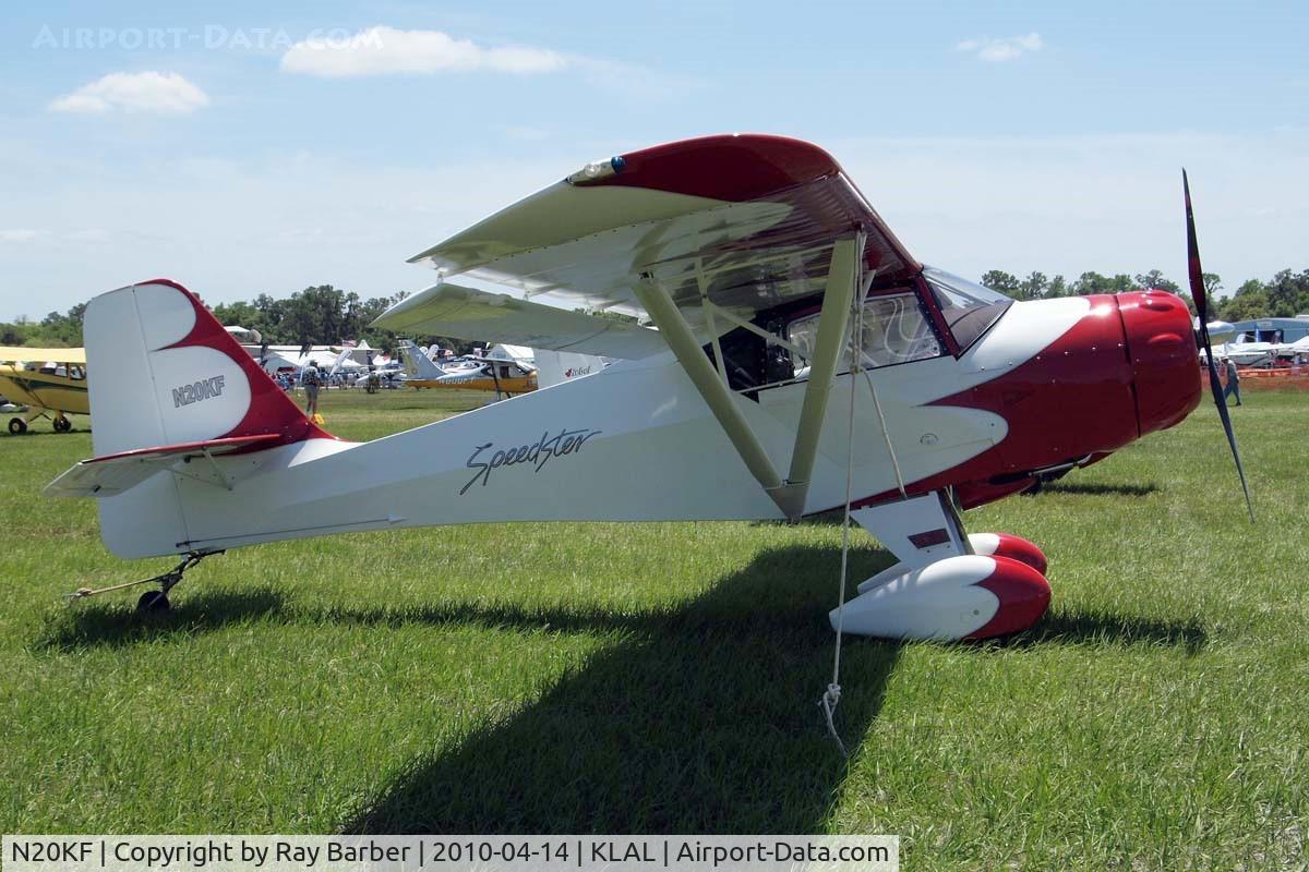 N20KF, Skystar Kitfox Model 4-1200 Speedster C/N KBS080, Denney Kitfox Mk.IV Speedster [KBS080] Lakeland-Linder~N 14/04/2010