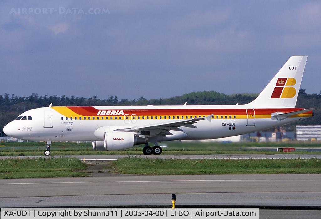 XA-UDT, 2004 Airbus A320-214 C/N 2347, Delivery day in Iberia c/s... Iberia ntu