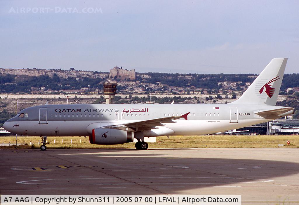 A7-AAG, 1999 Airbus A320-232 C/N 927, Parked...